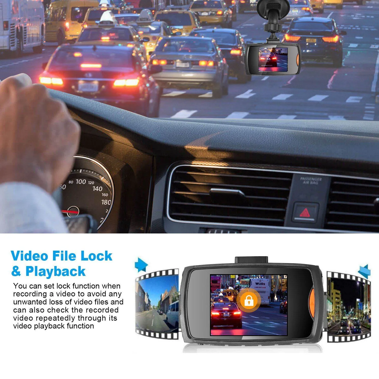 1080P Car DVR Camera Dash Cam