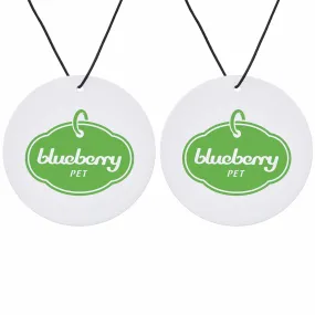 2 Pack Green Forest Scented Hanging Air Fresheners for Pet Friendly Car, Office or Home