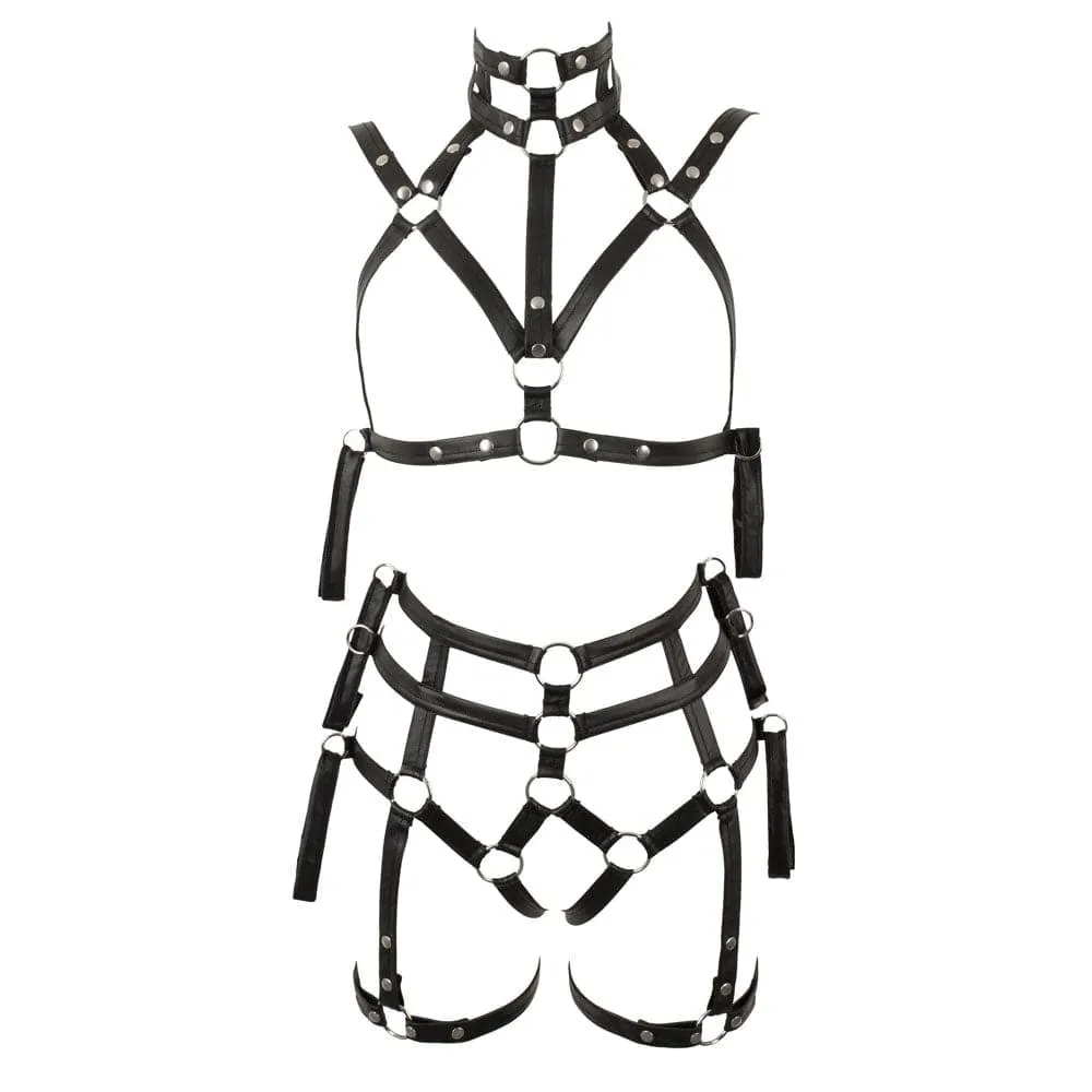 2 Piece Matt Look Bondage Set