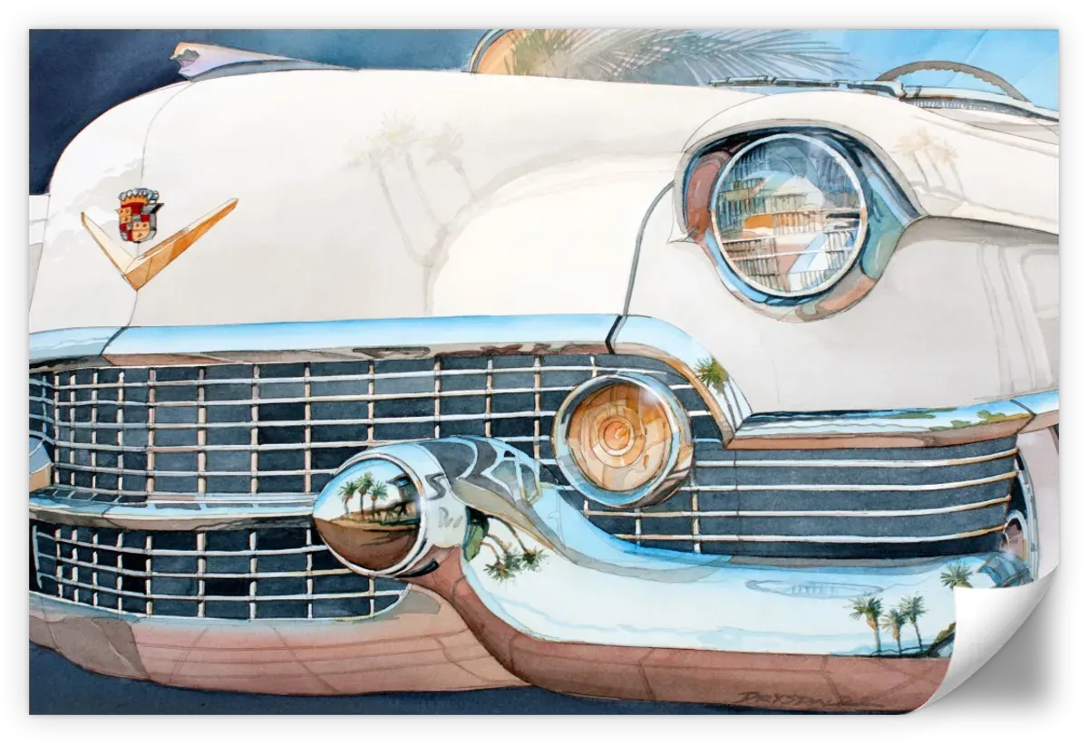 '54 Cadillac Eldorado Wall Art