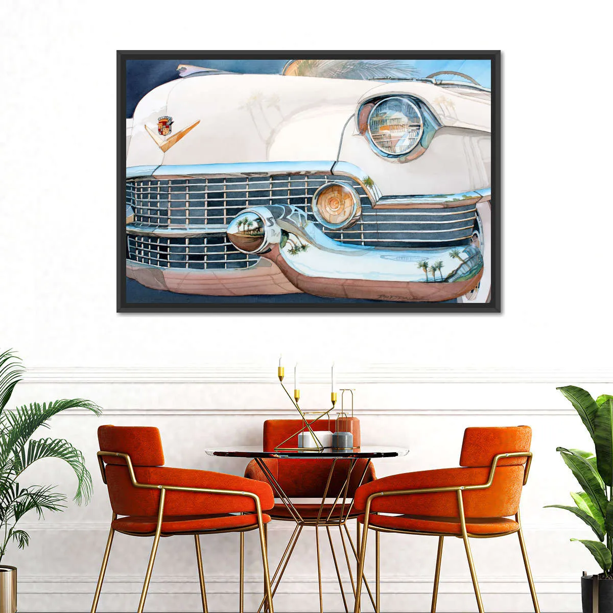 '54 Cadillac Eldorado Wall Art