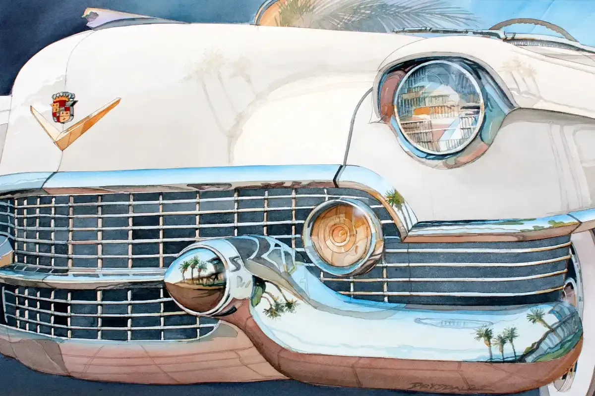 '54 Cadillac Eldorado Wall Art