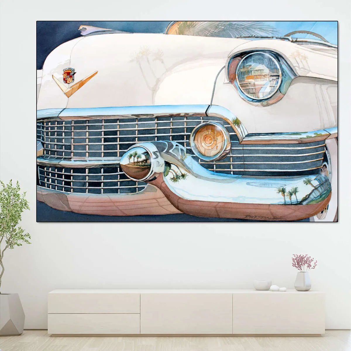 '54 Cadillac Eldorado Wall Art