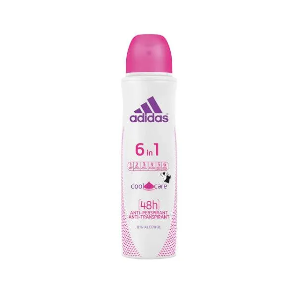 Adidas - 6 In 1 Cool & Care Women Deodorant Spray