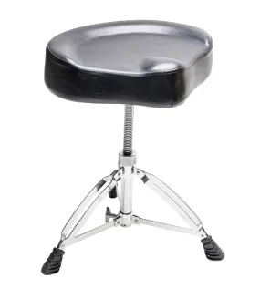 Adjustable Drum Throne, Padded Stool Motorcycle Style Drum Chair