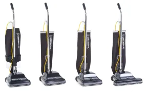 Advance ReliaVac, Upright Vacuum, 12" or 16.5", 15QT, Bagless, Single Motor, 50' Cord, No Tools, Weight With Cord 17lbs or 18lbs