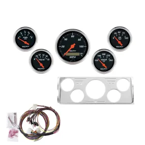 AutoMeter Designer Black Instrument Clusters 7057-DB