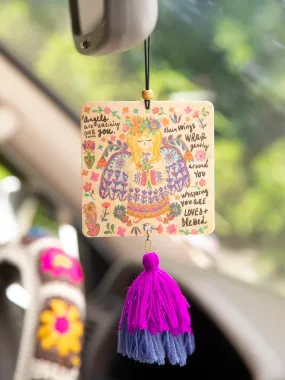 Car Air Freshener - Angels Watching