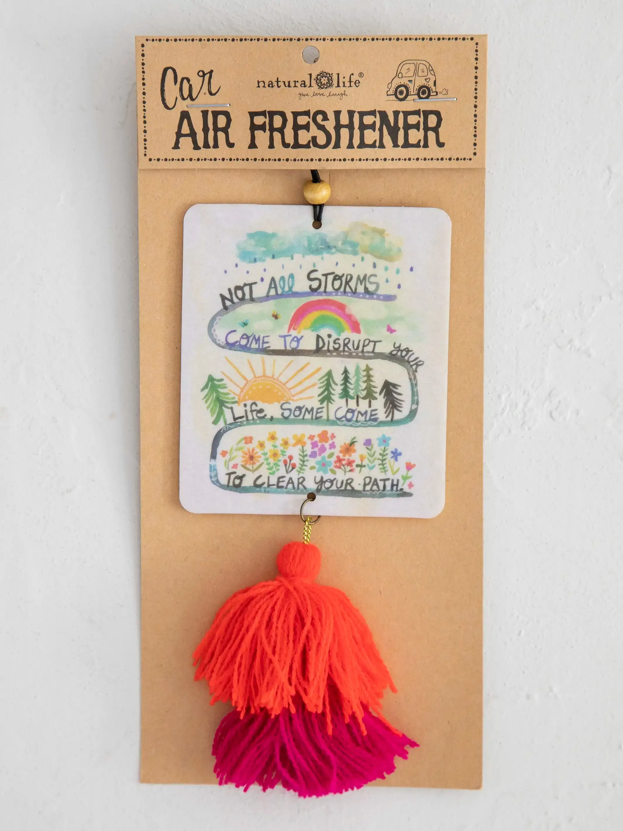 Car Air Freshener - Not All Storms