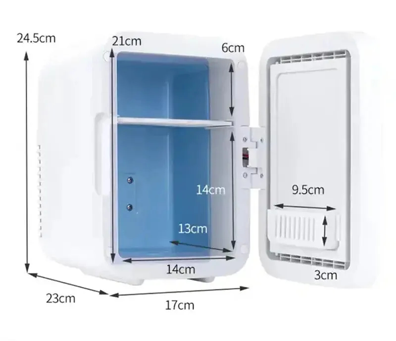 Car refrigerator facial cosmetics mini refrigerator home.