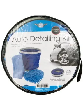 Car Wash Kit with Collapsible Bucket (Available in a pack of 1)