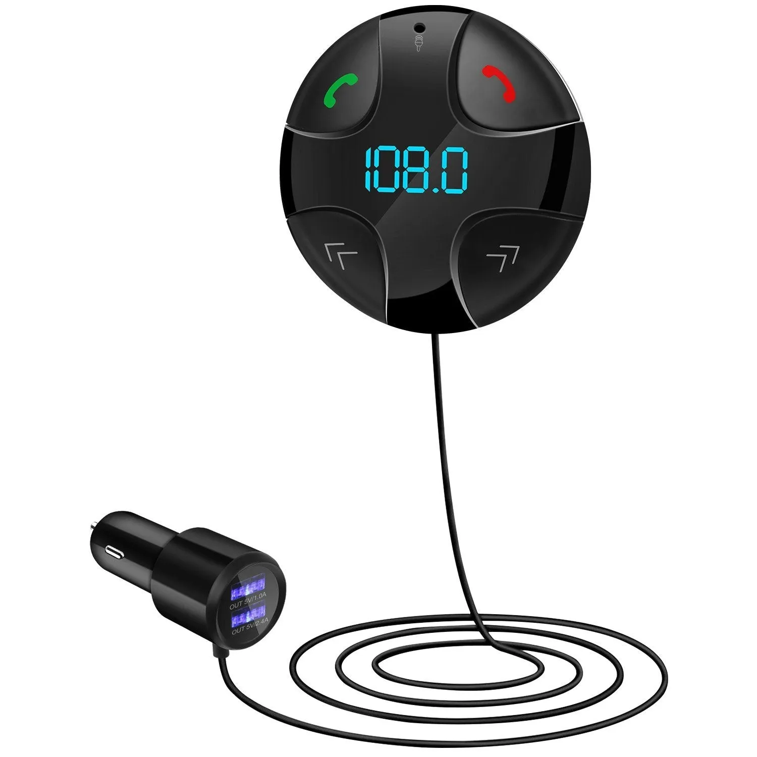 Car Wireless FM Transmitter V4 .2 Car MP3 Player