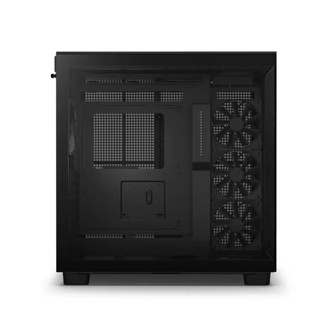 Case NZXT H9 Flow, ATX/Micro-ATX, Mid Tower, black