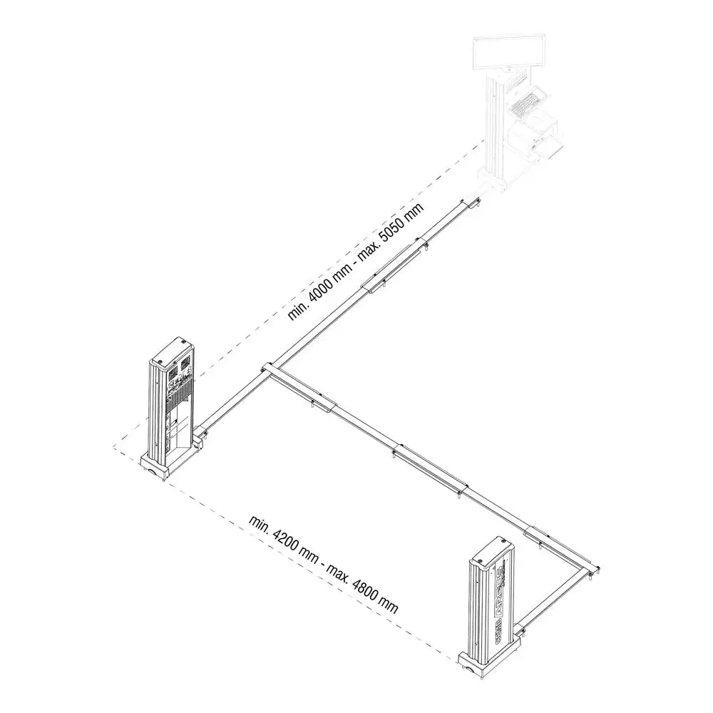 Cemb ARGOS DriveThru Alignment Checking System, Two Post