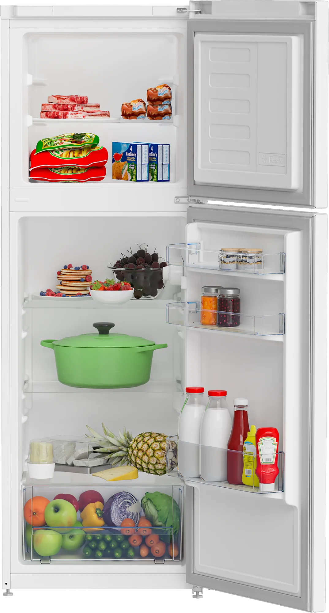 Defy 157L Top Freezer/Fridge White DAD238