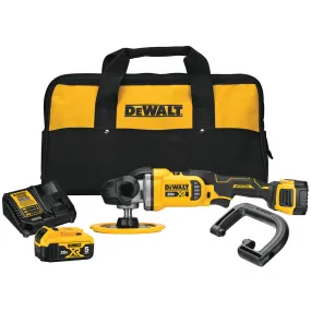 DeWalt DCM849P2 20V MAX XR 7" Cordless Variable Speed Rotary Polisher Kit