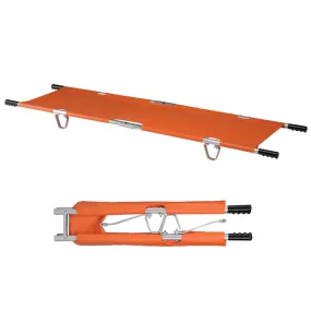 DOUBLE-FOLD STRETCHER