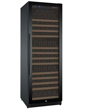 Dual Zone Compressor Wine Refrigerator Energy Efficient 177 Bottle Capacity