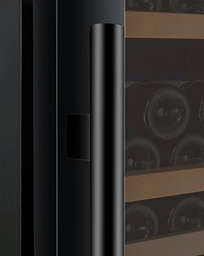 Dual Zone Compressor Wine Refrigerator Energy Efficient 177 Bottle Capacity