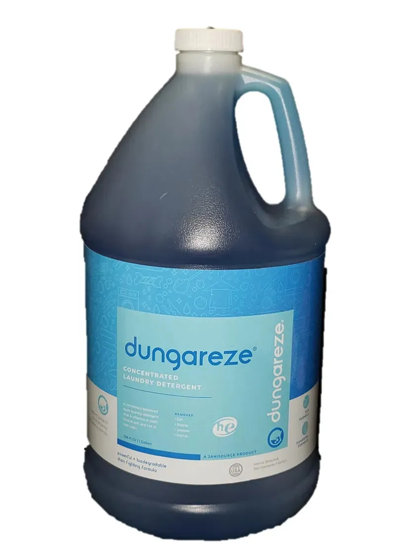 Dungareze Concentrated Laundry Detergent, HE Compatible, Gallon