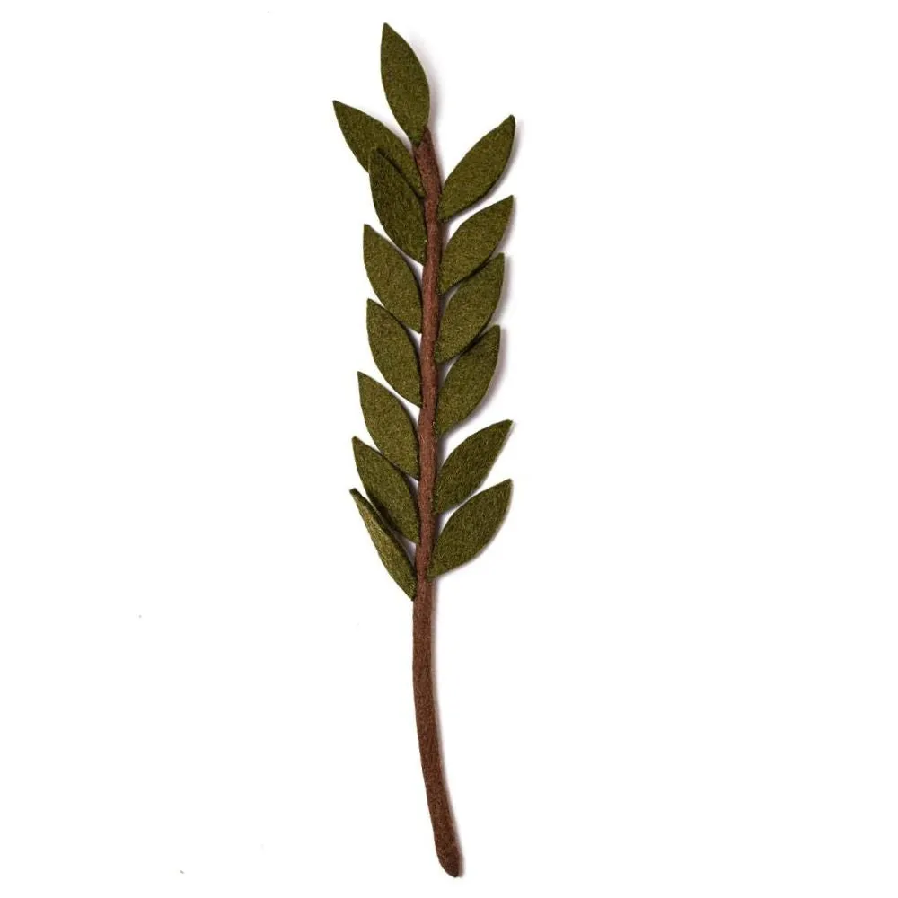 Felt Olive Branch Stem