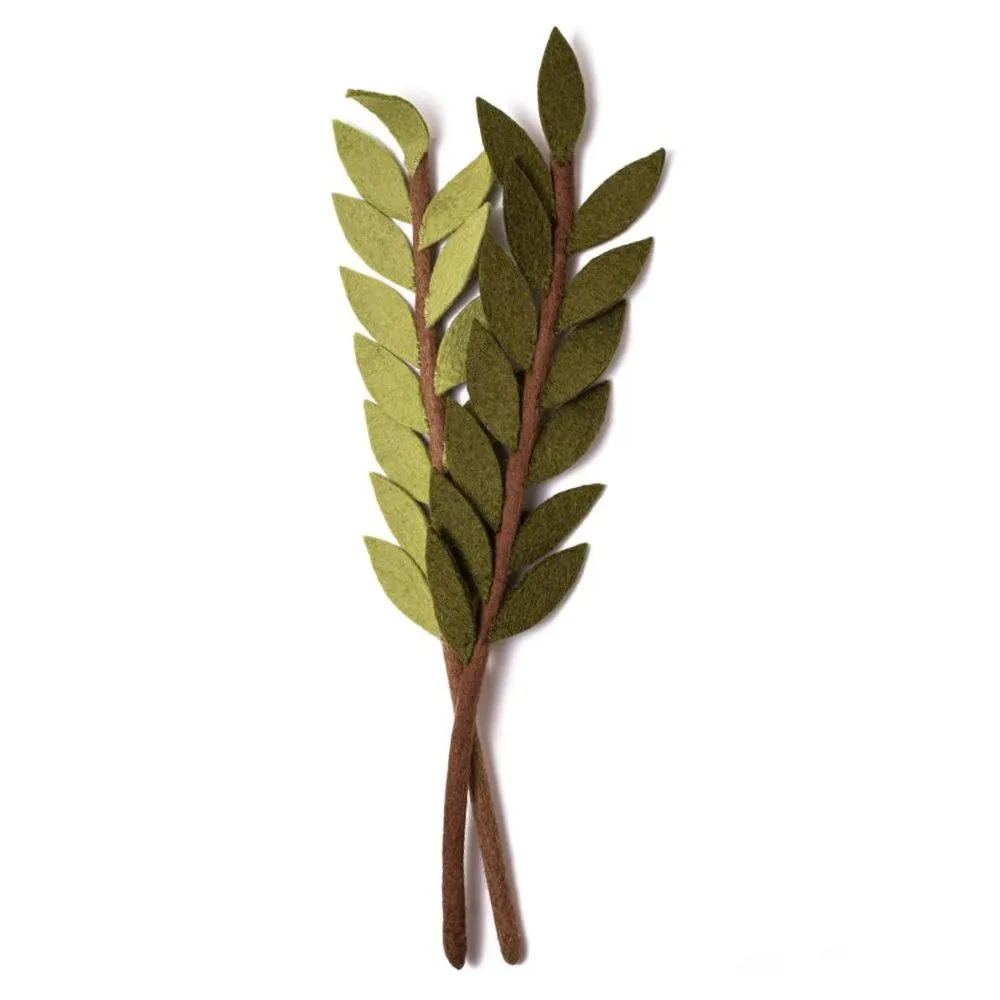 Felt Olive Branch Stem