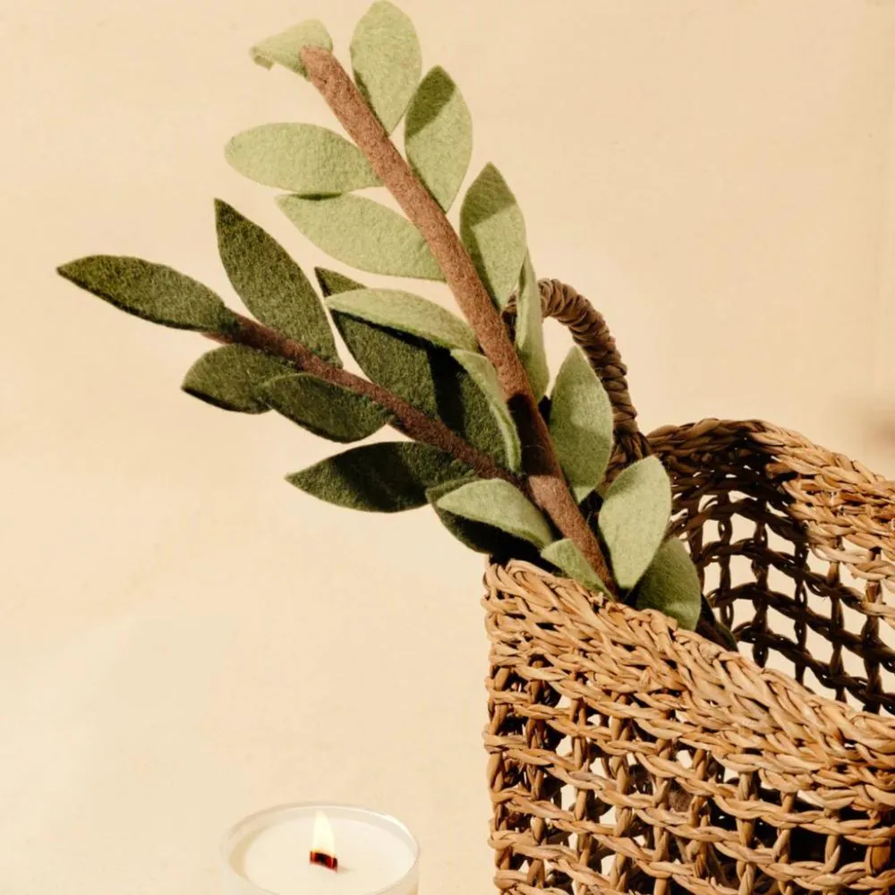 Felt Olive Branch Stem