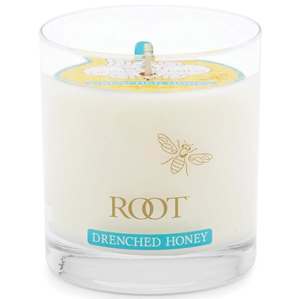 Honey Blends Candle Drenched Honey Glass, 8oz