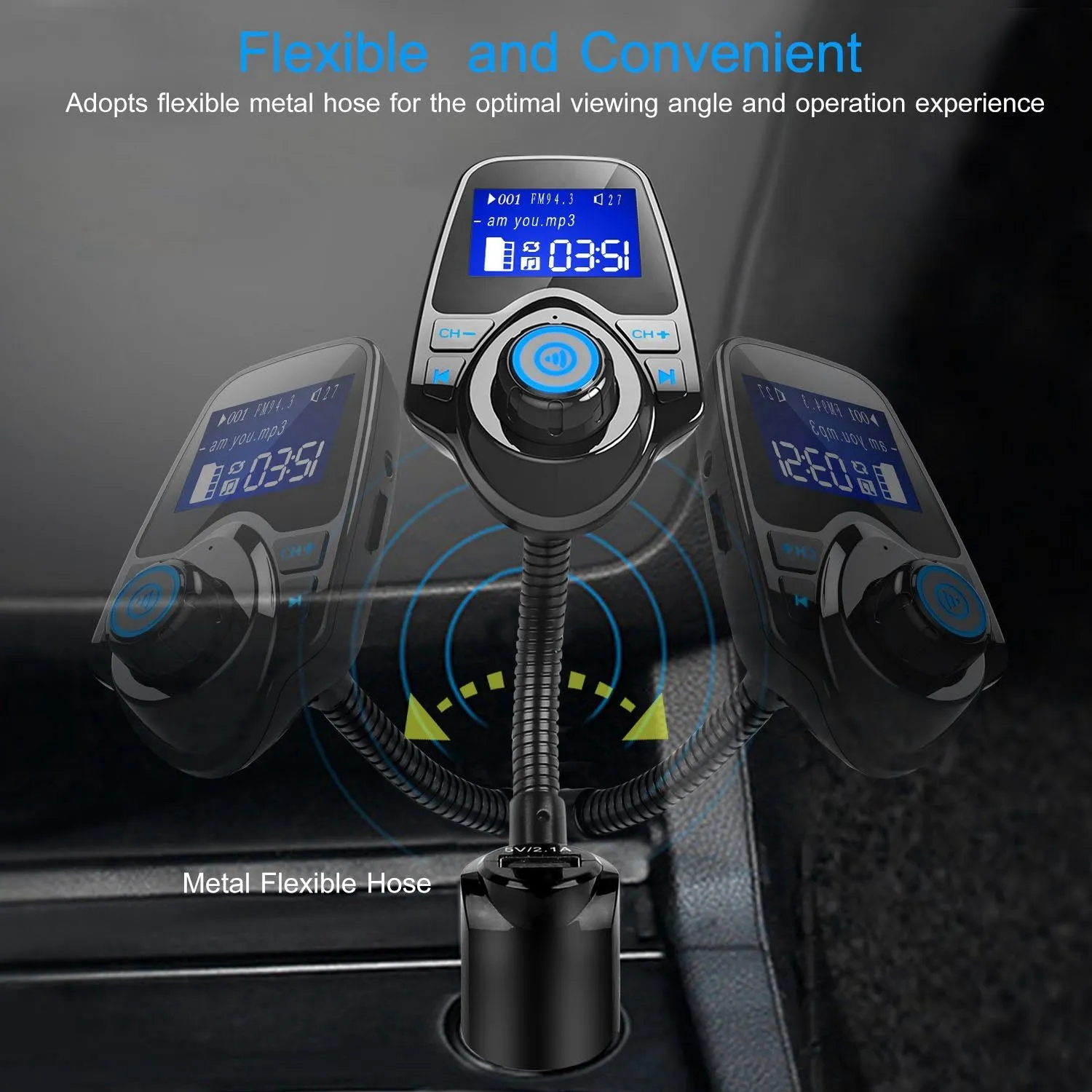 iMounTek Car Wireless FM Transmitter