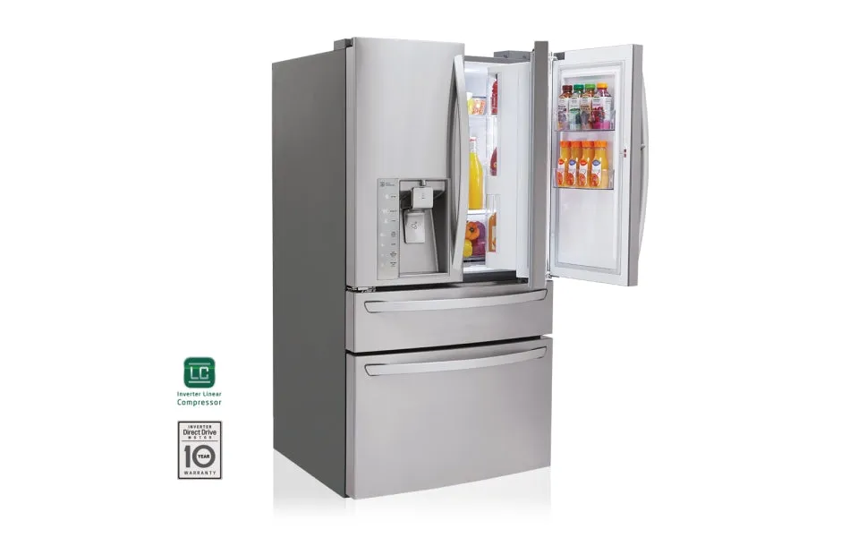 LG 30 cu. ft. Super Capacity 4-Door French Door Refrigerator   Kimchi Refrigerator, Shipping (To be added shipping separately)