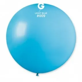 LIGHT BLUE 31" GEMAR BALLOON