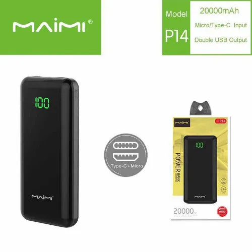 Maimi P14 Power Bank 20 000mah