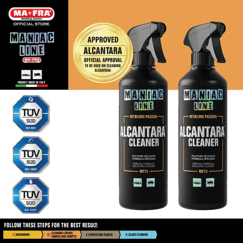 Maniac Line Alcantara Cleaner (Approved by Official Alcantara)