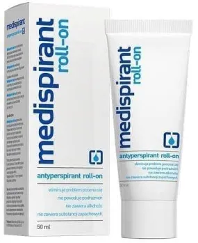 MEDISPIRANT Antyprespirant roll-on, very effective antiperspirant