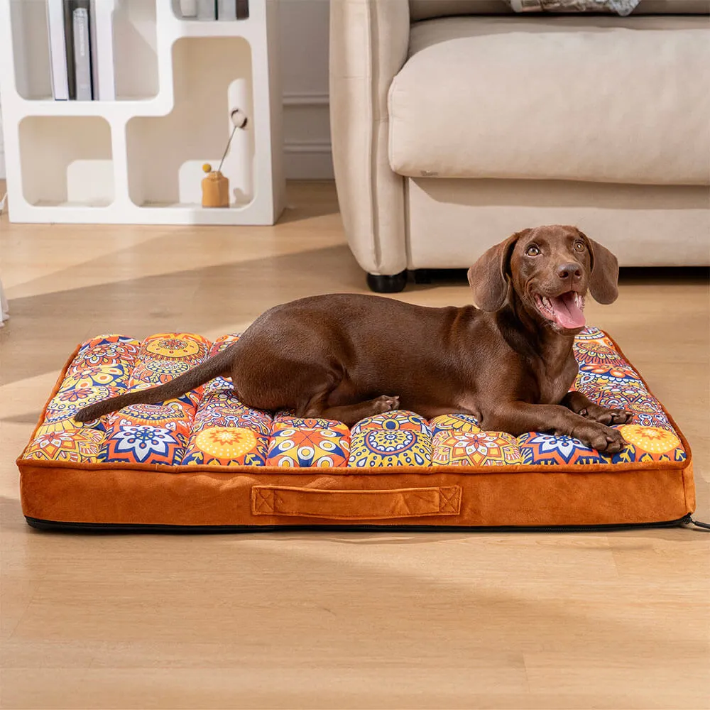 Moroccan Full Support Thickened Comfortable Orthopedic Pillow Dog Bed