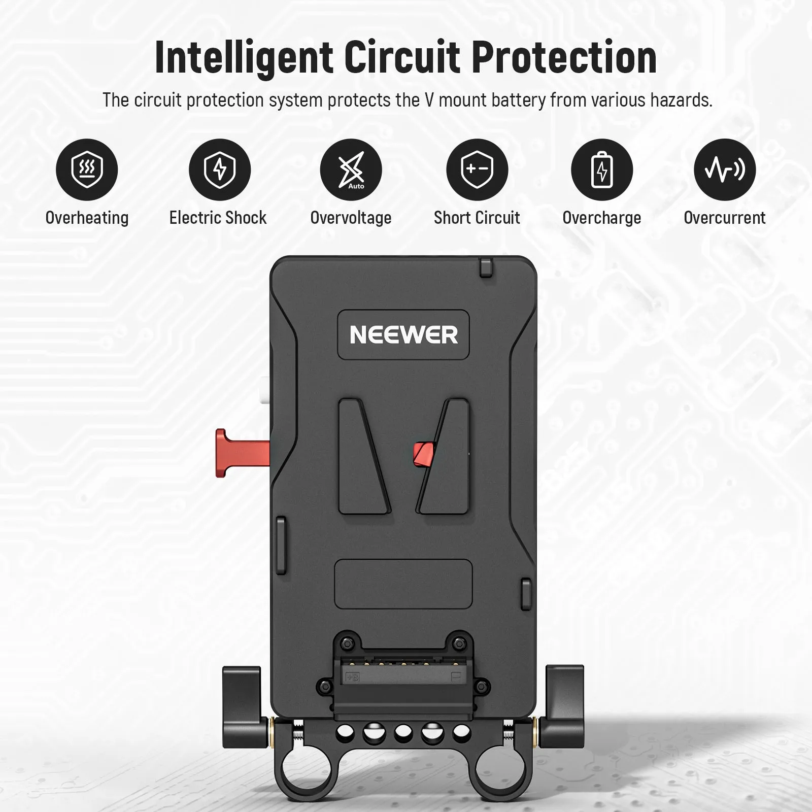 NEEWER VB-A1 V Mount Battery Adapter Plate