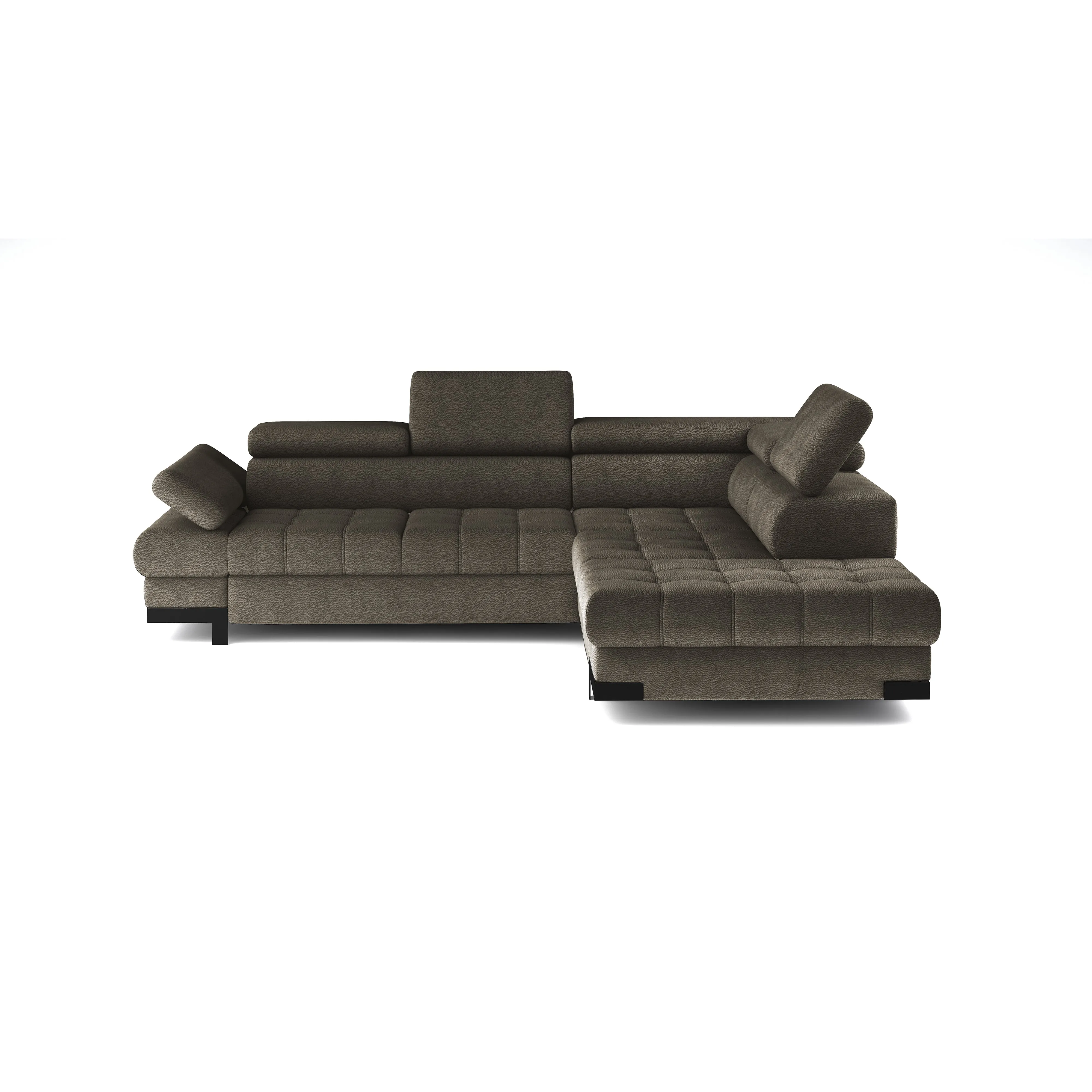 SULTAN L 103.5" x 88" Wide Sleeper Sectional with Storage