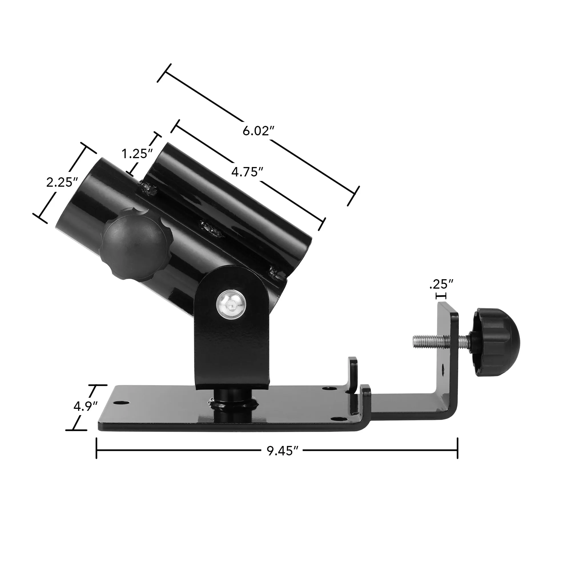 T-Bar Row Platform Landmine Base for 1" Standard & 2" Olympic Bars