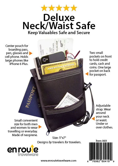 Travel Neck Wallet  (#069)