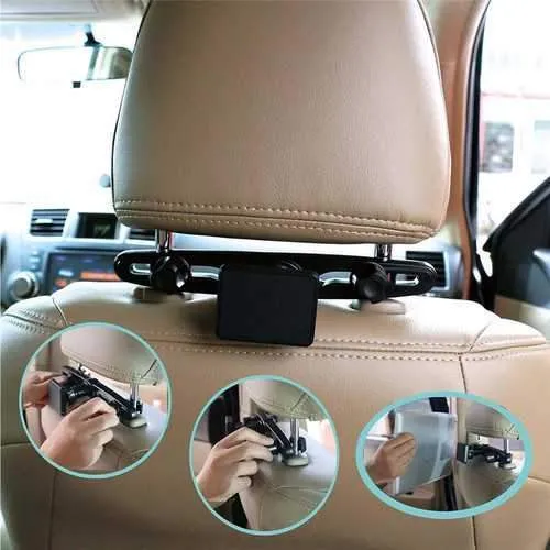 Universal Magnetic Headrest Backseat Car Mount Phone Holder for Xiaomi iPhone X Samsung S8 Tablet