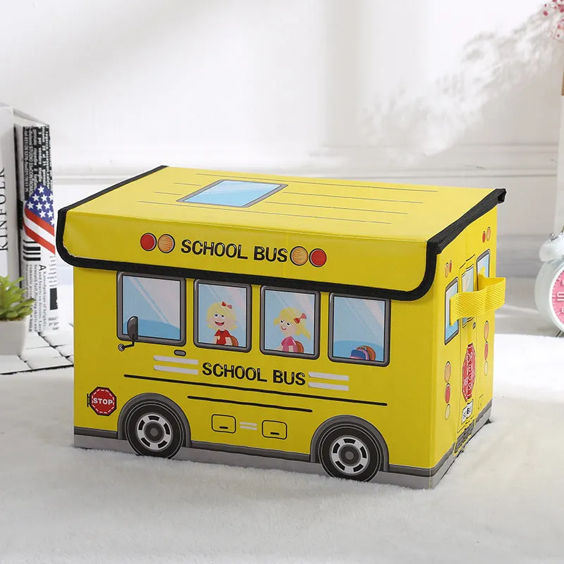 Waterproof Foldable Cartoon Car Storage Box, HG0136