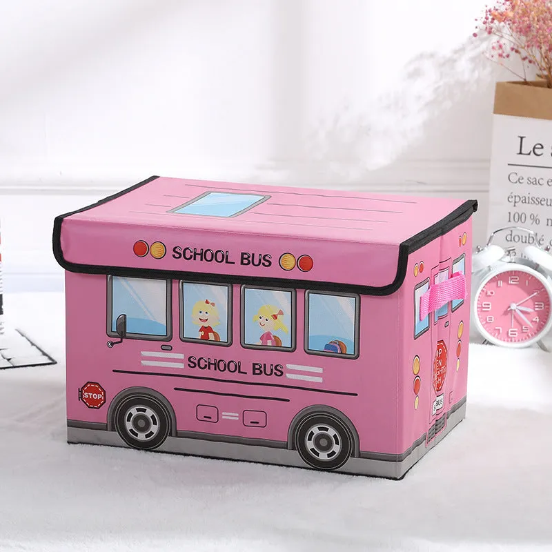 Waterproof Foldable Cartoon Car Storage Box, HG0136