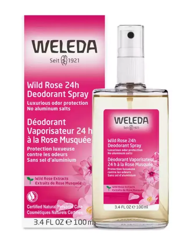 Wild Rose Spray Deodorant 3.4 oz